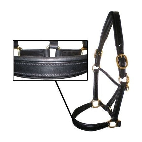 Soft Padded Leather Headcollars (English Made)