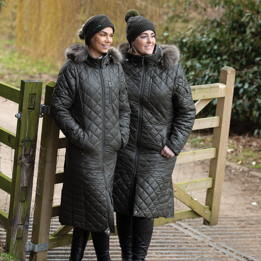 2-In-1 Quilt Longline Coat / Gilet