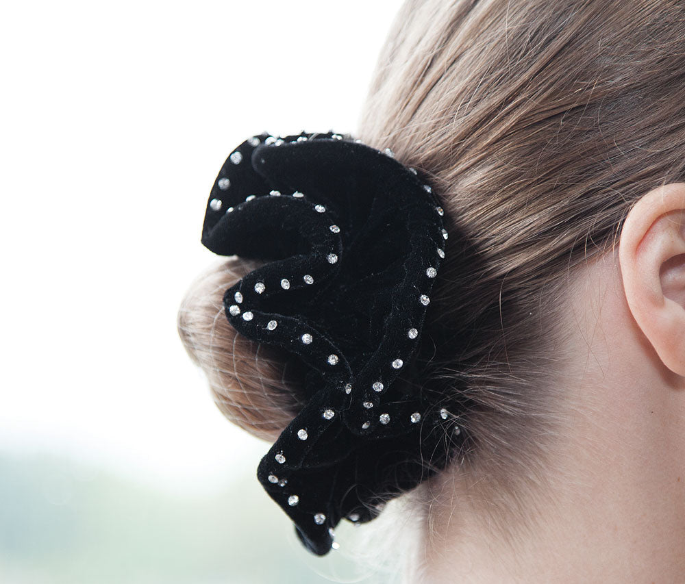 Hair Scrunchies - Velvet / Crystal