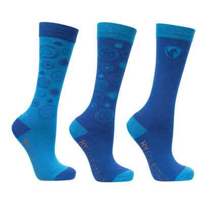 Hy Equestrian DynaMizs Ecliptic Socks (Pack of 3)