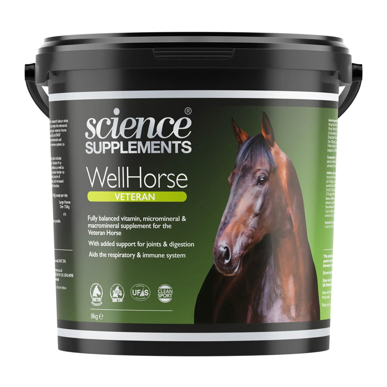 Science Supplements WellHorse Veteran | Horse Feed Balancer