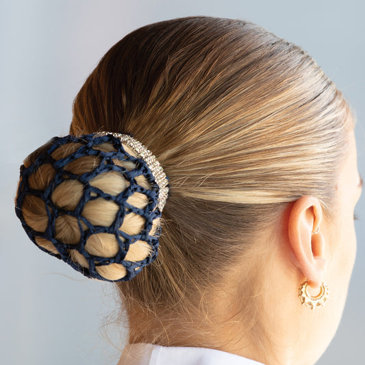 Crystal Bun Ring Scrunchies