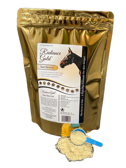 CEC Equine Supplements Radiance Gold Sarc Secret