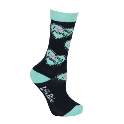 I Love My Pony Collection Socks by Little Rider (Pack of 3)