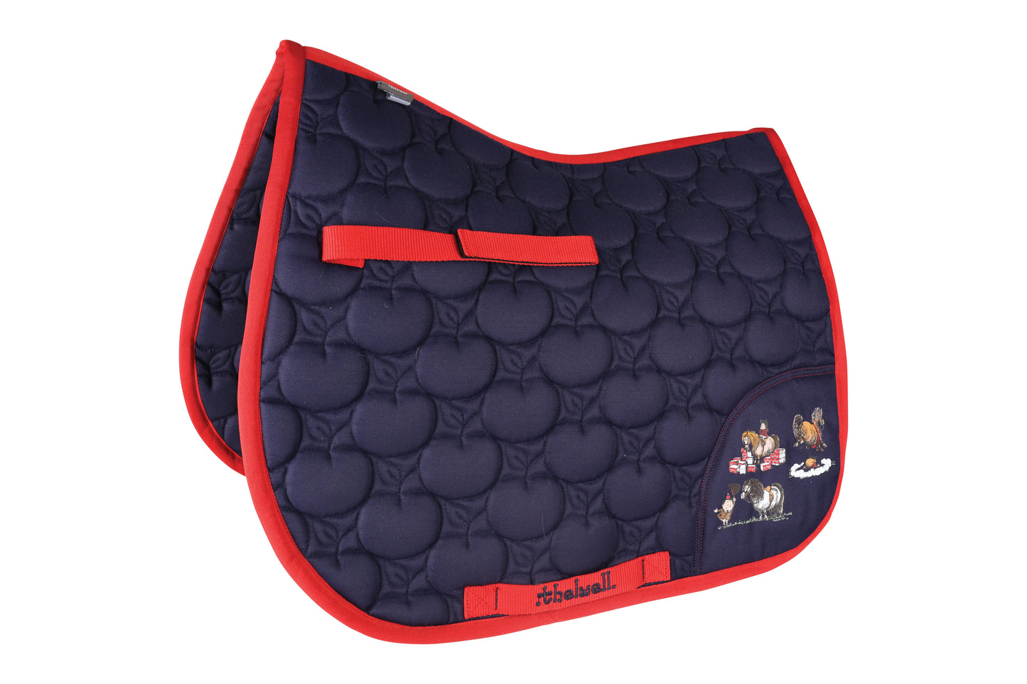 Hy Equestrian Thelwell Collection Practice Makes Perfect Saddle Pad