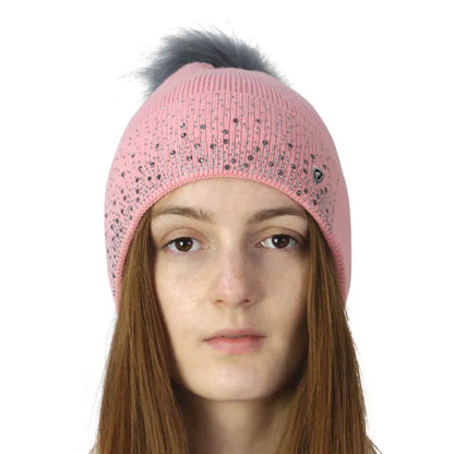 Hy Equestrian Synergy Diamante Bobble Hat