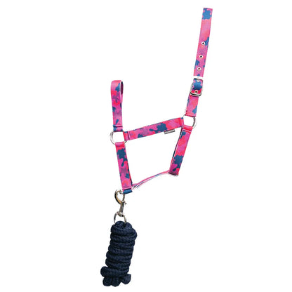 Hy Equestrian DynaForce Head Collar & Lead Rope