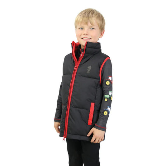 Tractor Collection Padded Gilet by Little Knight