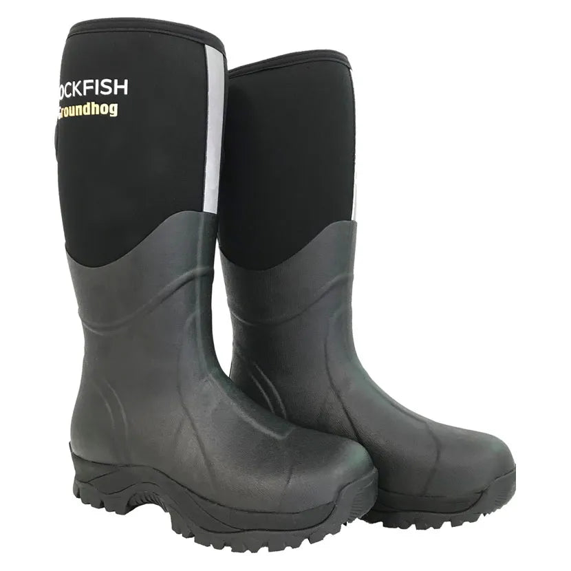 Rockfish Neoprene Lined Groundhog Wellington Boots