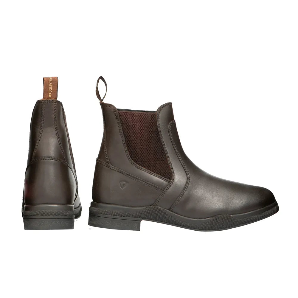 Hy Equestrian Fleece Lined Wax Leather Jodhpur Boot