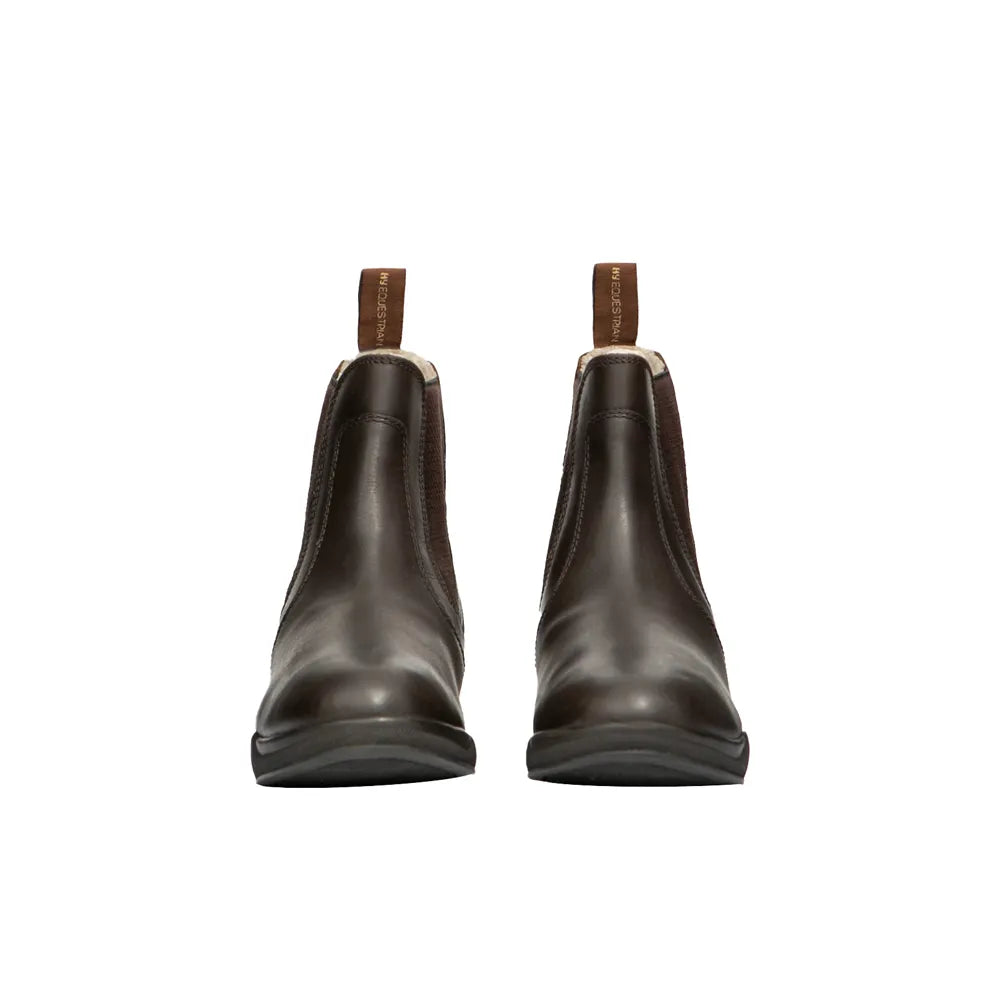 Hy Equestrian Fleece Lined Wax Leather Jodhpur Boot