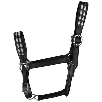 Hy Equestrian Anodize Leather Head Collar