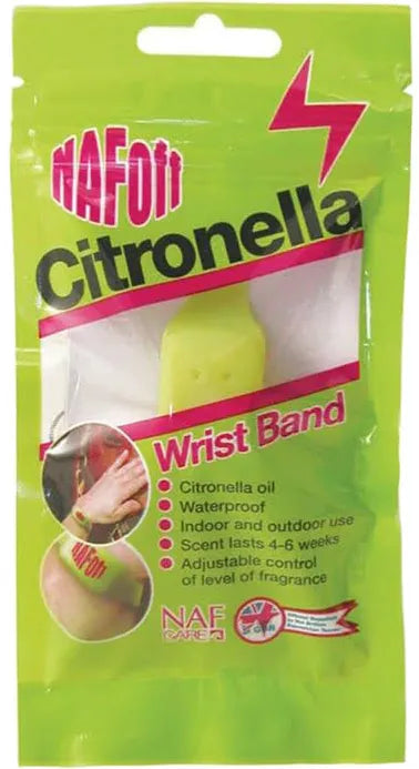 NAF Off Citronella Wristband